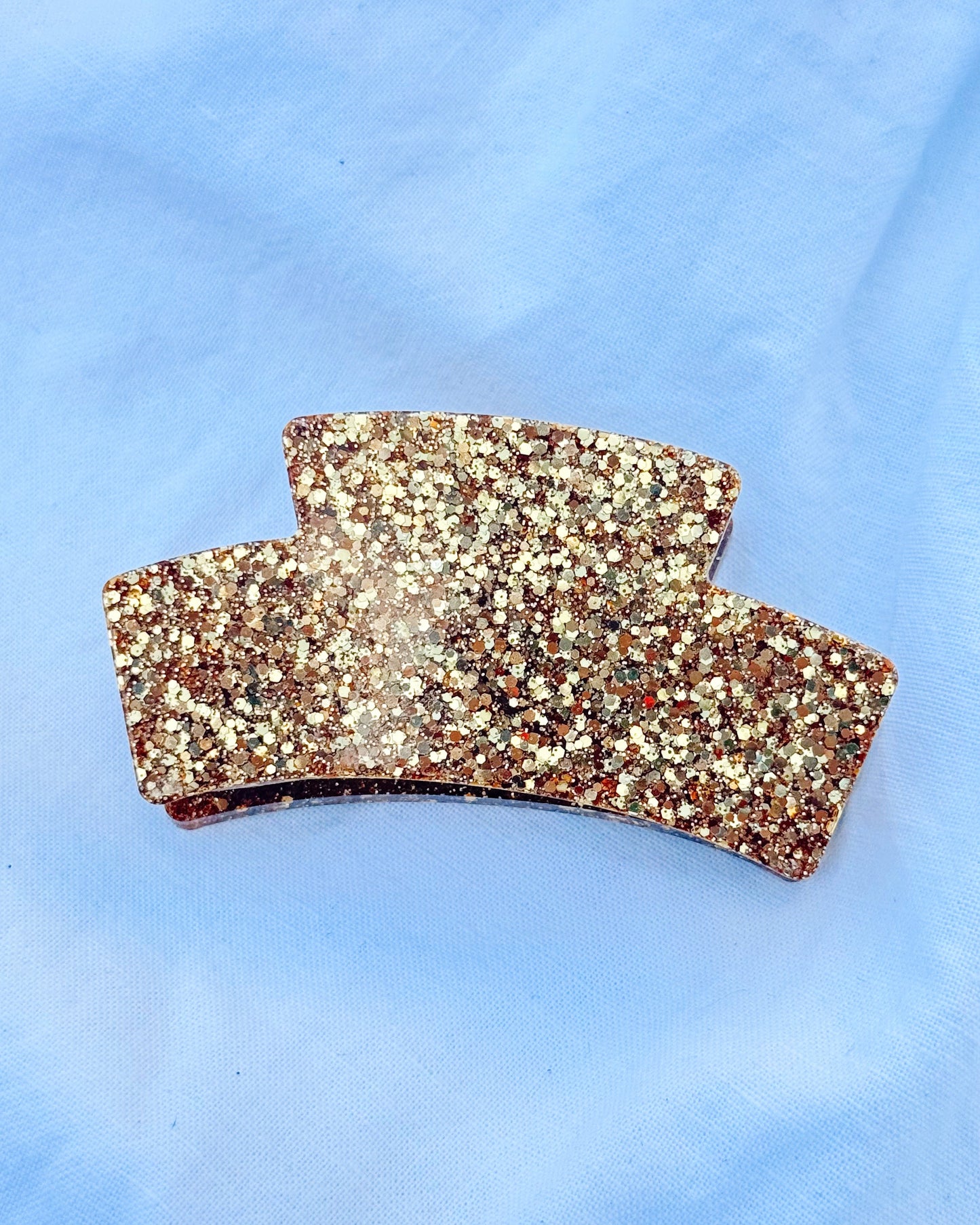GRANDE barrette - Dorée
