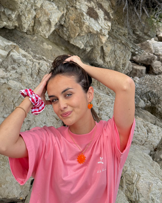 T-shirt Baisers Salés Rose