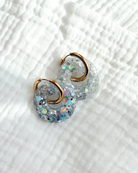 Créoles LUNA - argent