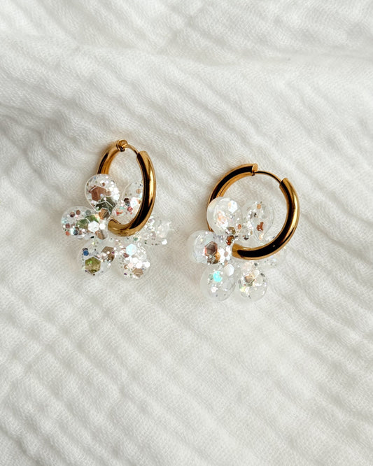 Créoles MAYA - blanche ❃