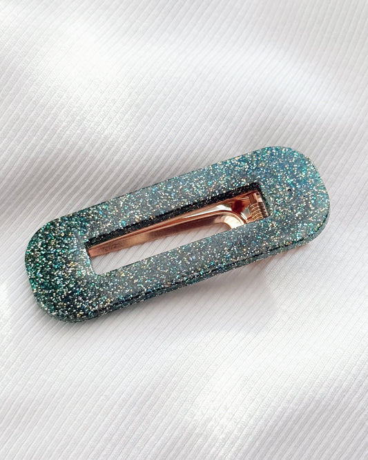 Barrette cheveux - verte