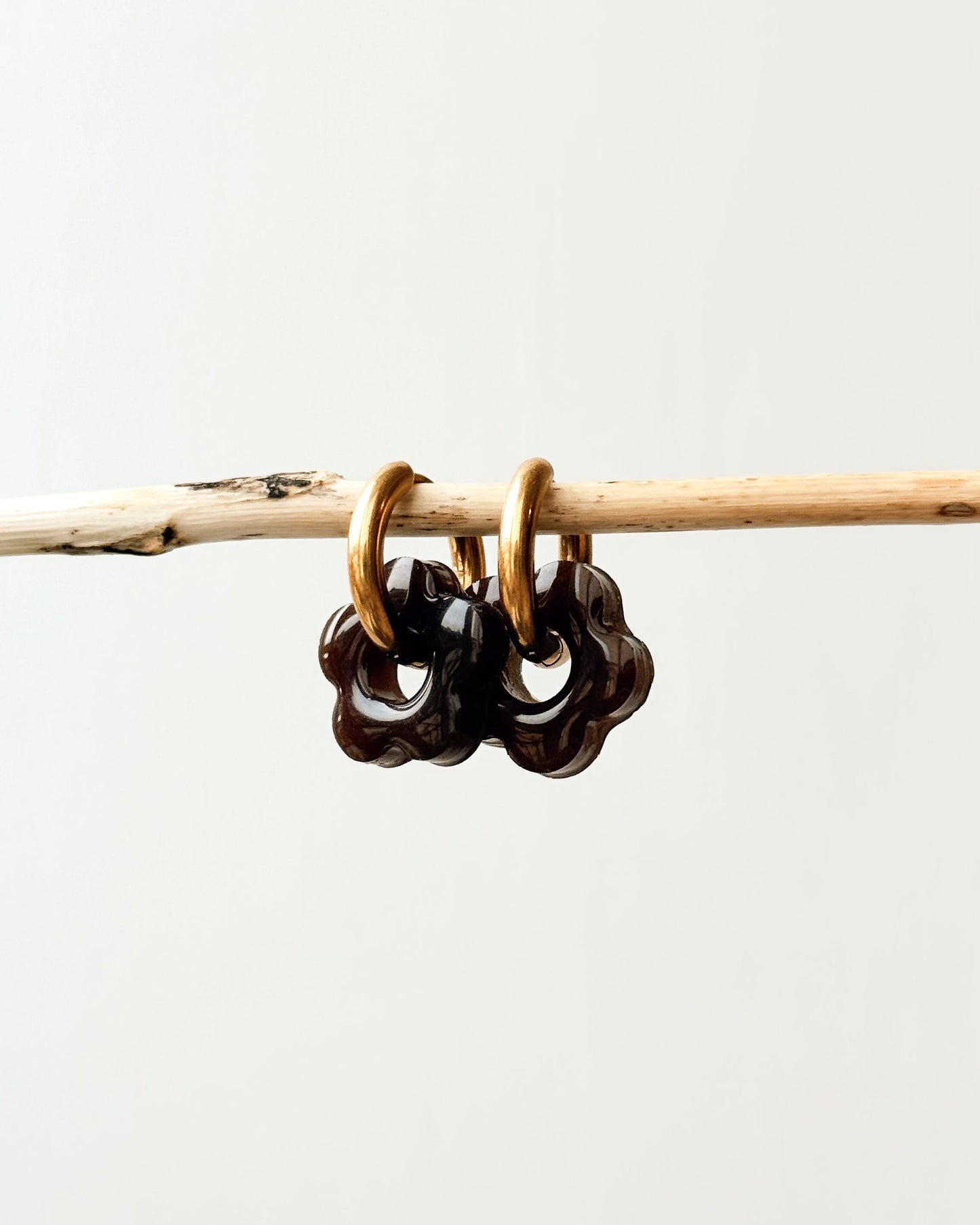 Créoles petites fleurs - chocolat chaud